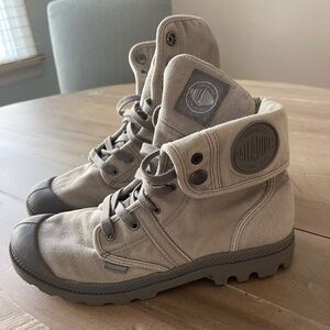 Palladium Khaki Baggy Foldover Boots